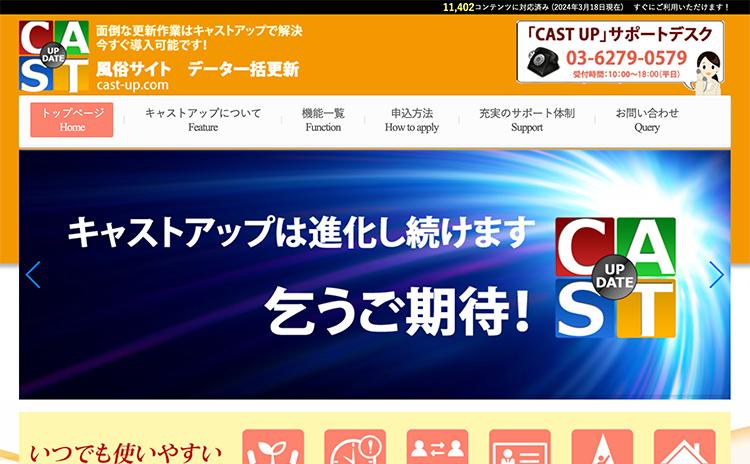 キャストアップ